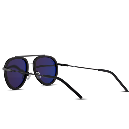 KIRK - Black - Sunglasses - Johnny Fly Eyewear | 