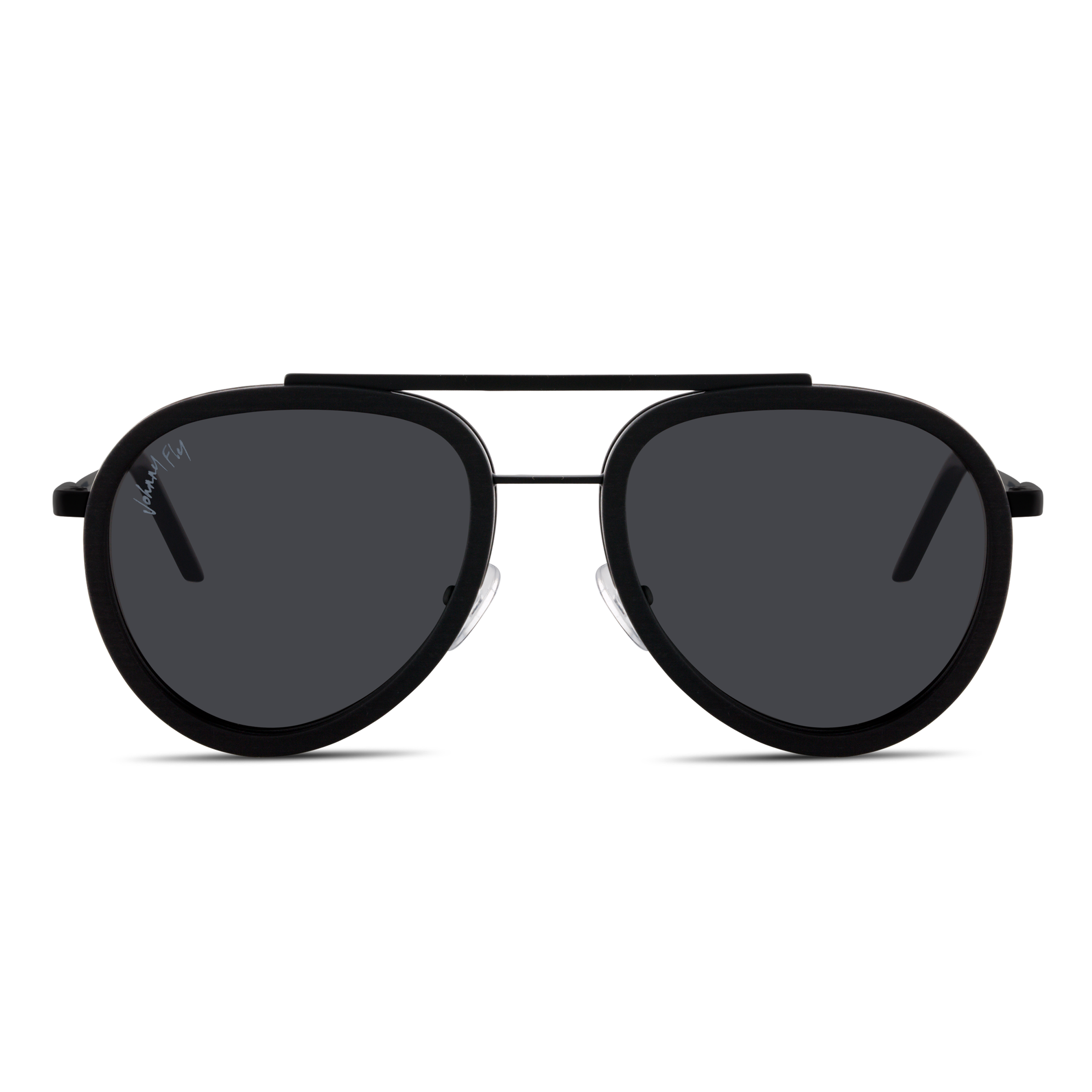 KIRK - Black - Sunglasses - Johnny Fly Eyewear | 