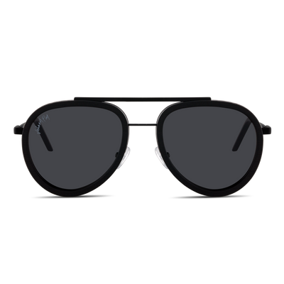 KIRK - Black - Sunglasses - Johnny Fly Eyewear | #color_black