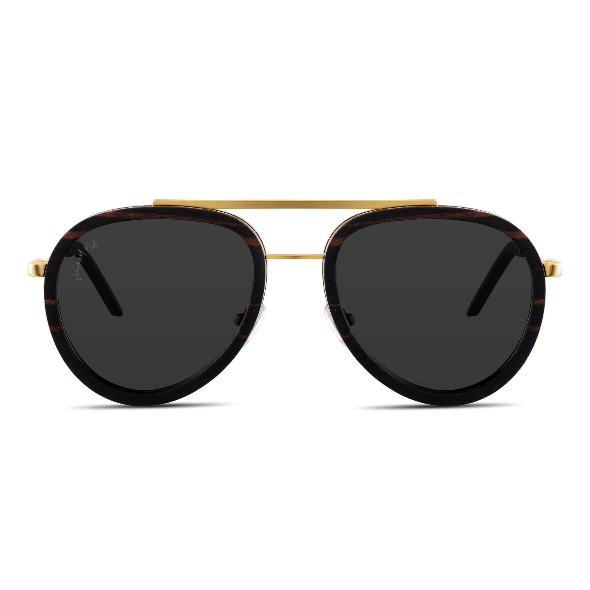 KIRK - Gold - Sunglasses - Johnny Fly Eyewear | #color_gold