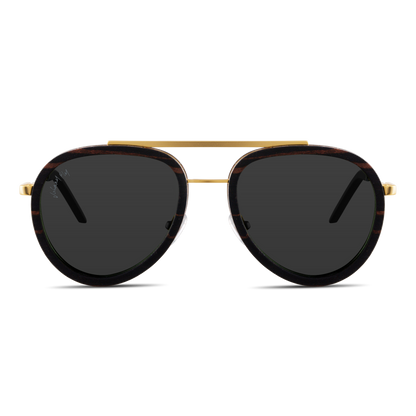 KIRK - Gold - Sunglasses - Johnny Fly Eyewear | 