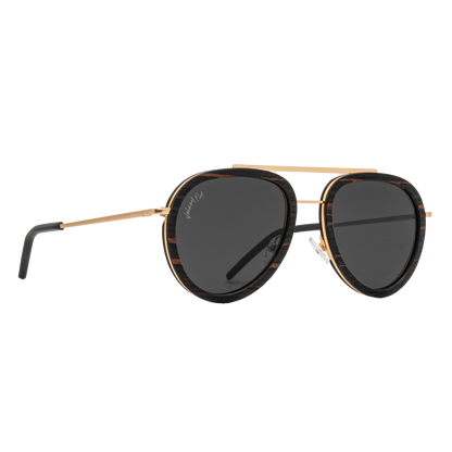 KIRK - Gold - Sunglasses - Johnny Fly Eyewear | 