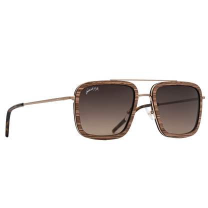 LAFORGE - Brushed Gold - Sunglasses - Johnny Fly Eyewear | 