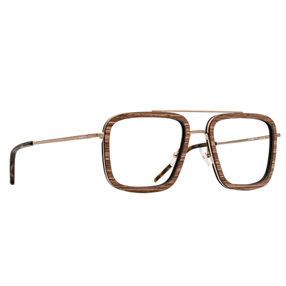 LAFORGE FRAME - Brushed Gold - Eyeglasses Frame - Johnny Fly Eyewear | 