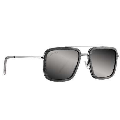 LAFORGE - Polished Nickel - Sunglasses - Johnny Fly Eyewear | 