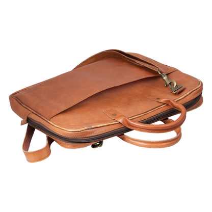 Laptop sling bag - Johnny Fly - Leather Bags