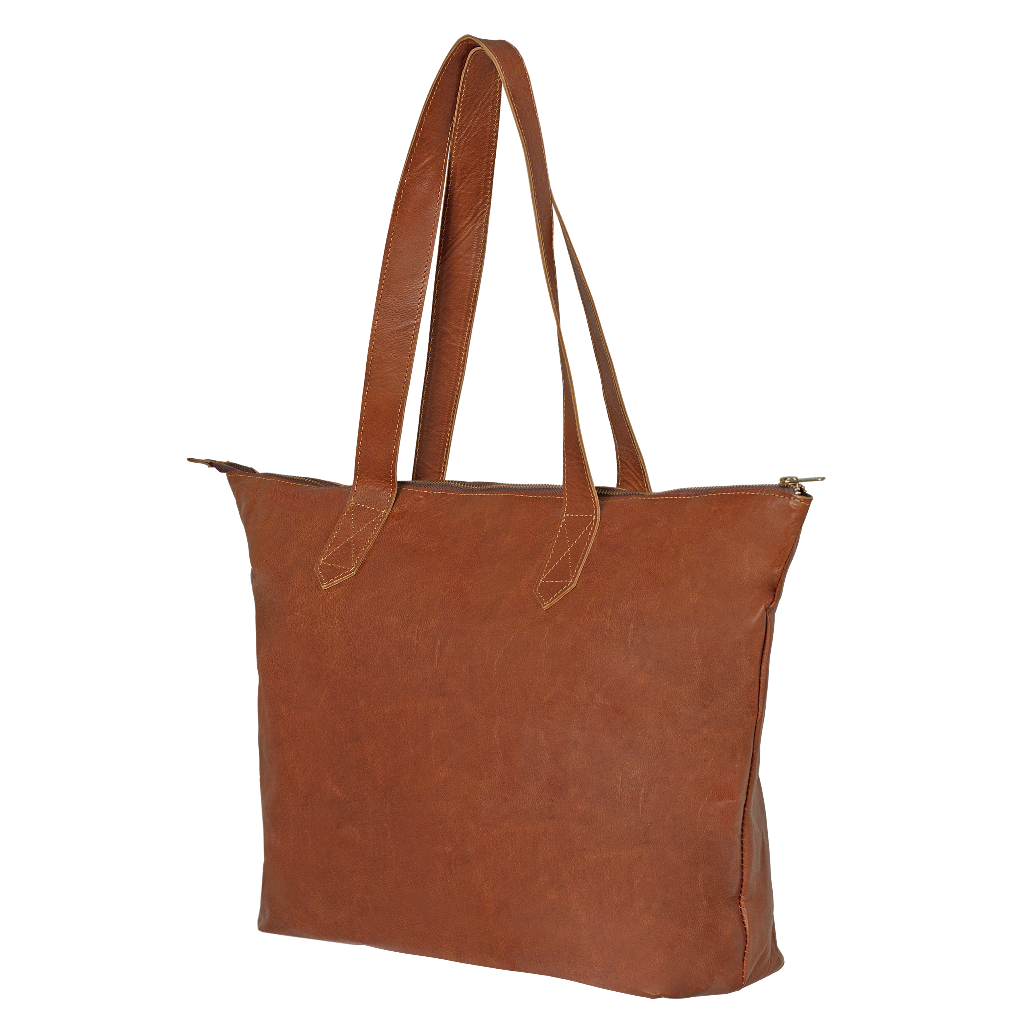 Laptop Tote - Johnny Fly - Default - Leather Bags