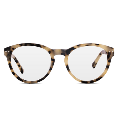 LATITUDE BLUGUARD - White Tortoise - Blue Light Glasses - Johnny Fly Eyewear 