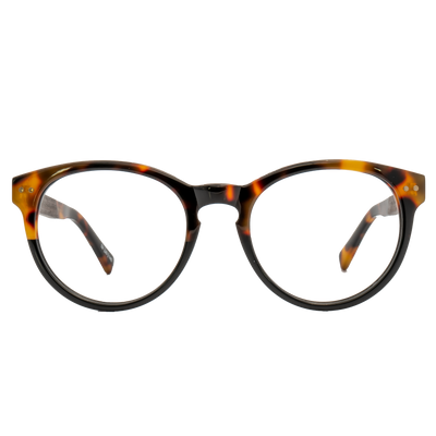 LATITUDE BLUGUARD - Split Gold Tortoise - Blue Light Glasses - Johnny Fly Eyewear 