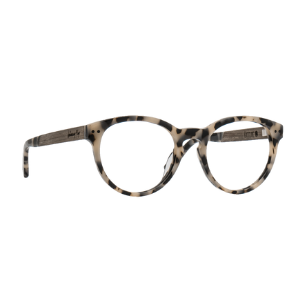 LATITUDE BLUGUARD - White Tortoise - Blue Light Glasses - Johnny Fly Eyewear 