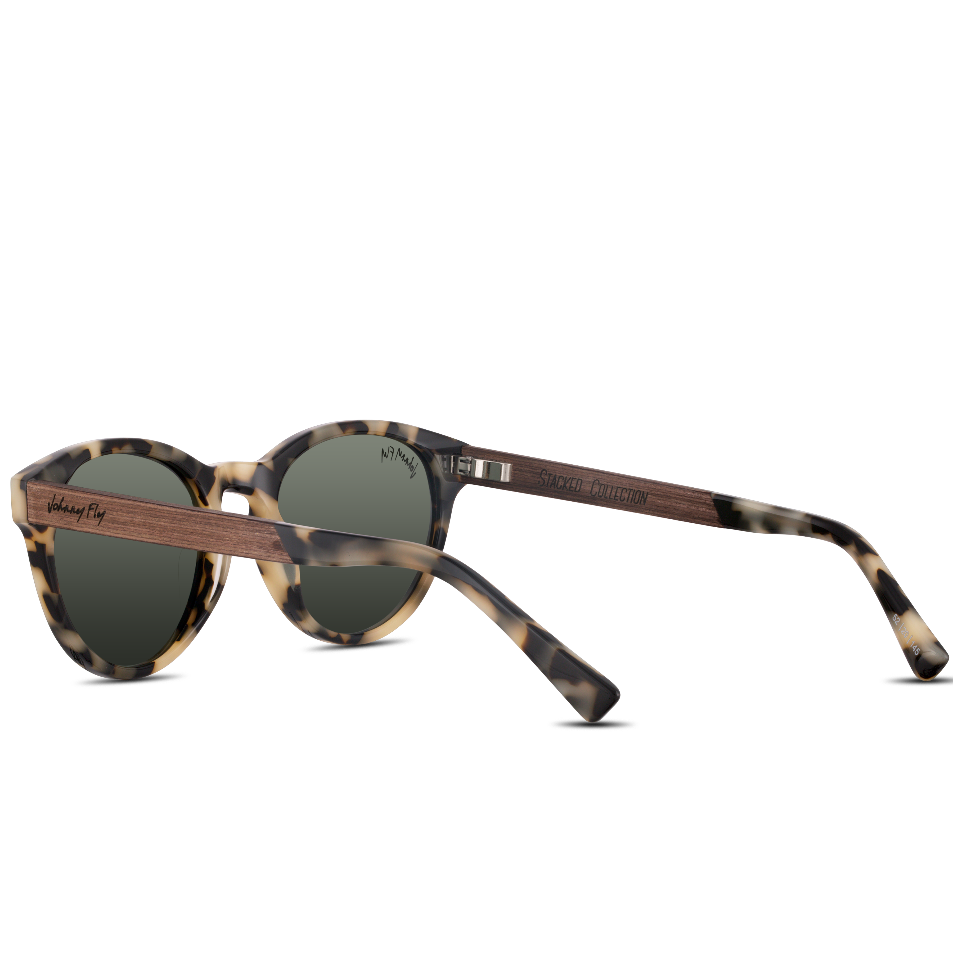 LATITUDE - White Tortoise - Sunglasses - Johnny Fly Eyewear | 
