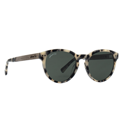 LATITUDE - White Tortoise - Sunglasses - Johnny Fly Eyewear | 