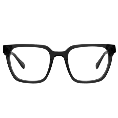 LONGITUDE BLUGARD - Gloss Black - Blue Light Glasses - Johnny Fly Eyewear 