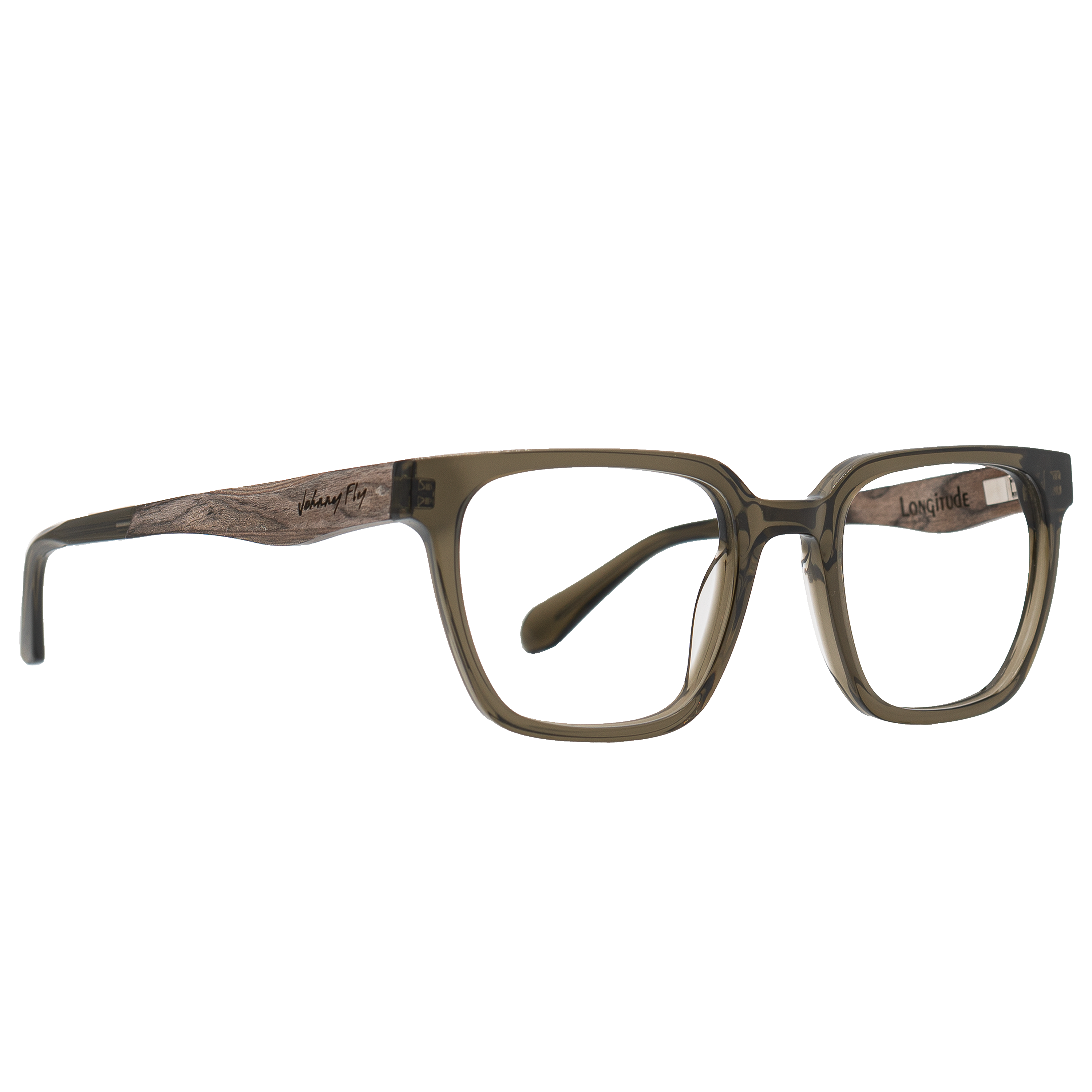 LONGITUDE BLUGARD - Olive - Blue Light Glasses - Johnny Fly Eyewear 