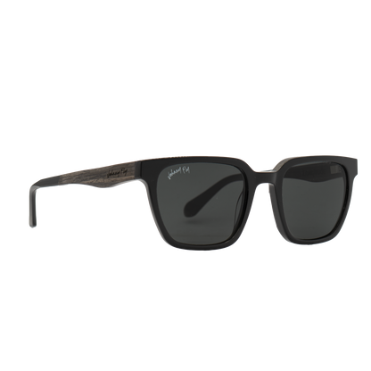 LONGITUDE  - Gloss Black - Sunglasses - Johnny Fly Eyewear | 