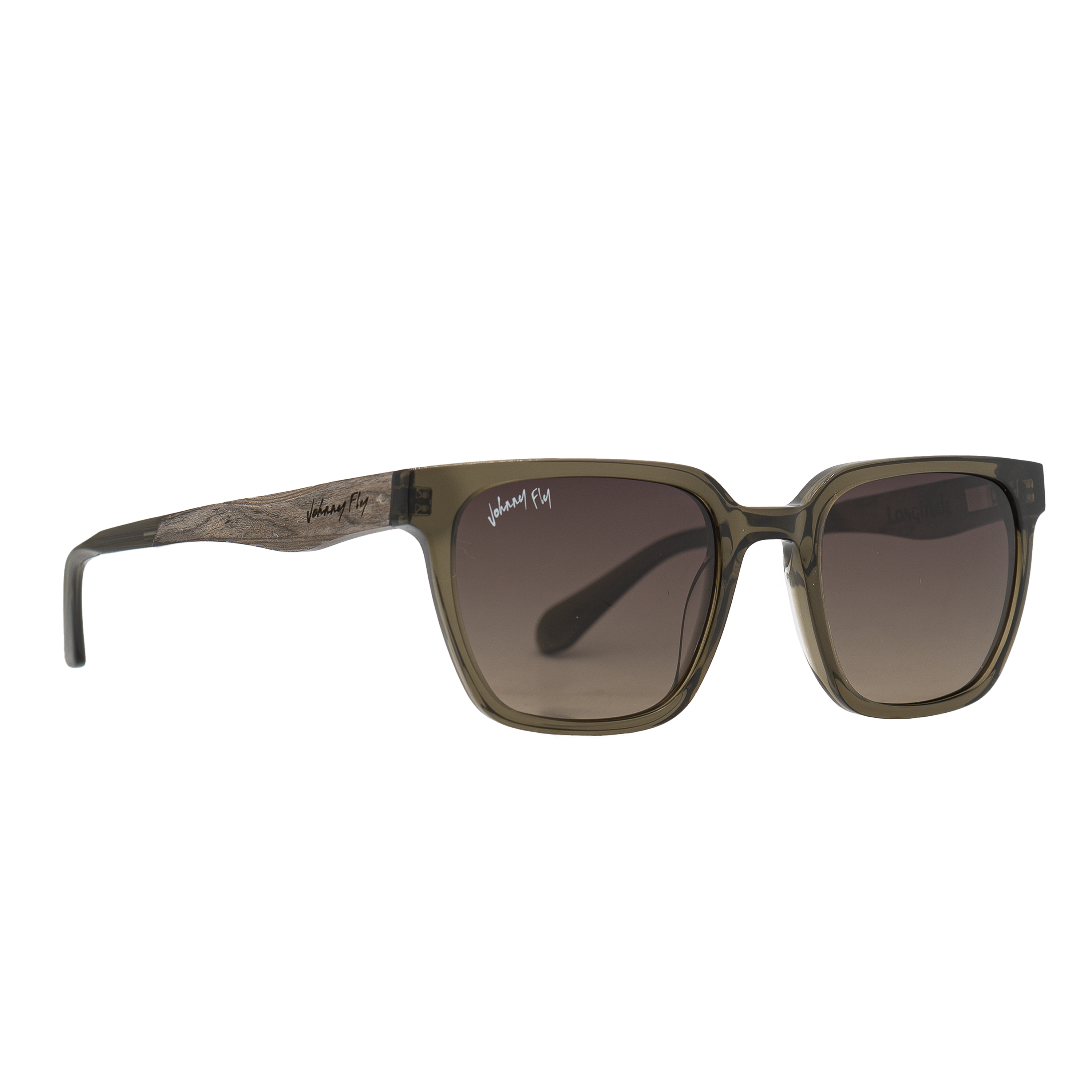 LONGITUDE  - Olive - Sunglasses - Johnny Fly Eyewear | #color_olive