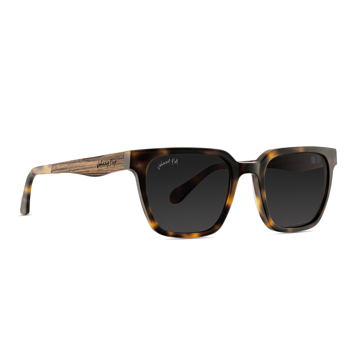 LONGITUDE - Matte Classic Tortoise - Sunglasses - Johnny Fly Eyewear | #color_matte-classic-tortoise