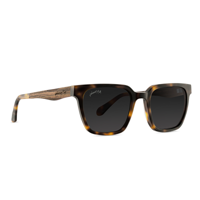 LONGITUDE - Matte Classic Tortoise - Sunglasses - Johnny Fly Eyewear | #color_matte-classic-tortoise