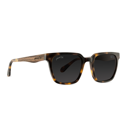 LONGITUDE - Matte Classic Tortoise - Sunglasses - Johnny Fly Eyewear | 