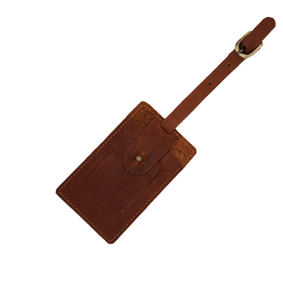 Luggage Tag - Johnny Fly - Leather Bags