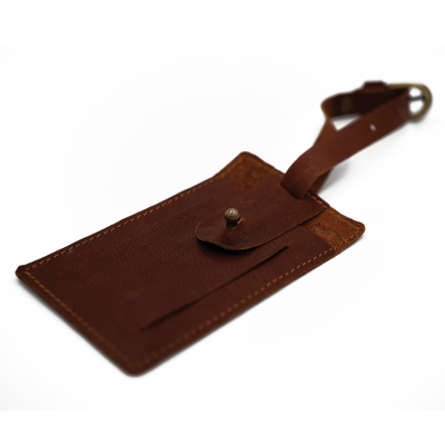 Luggage Tag - Johnny Fly - Leather Bags
