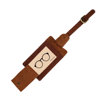 Luggage Tag - Johnny Fly - Leather Bags