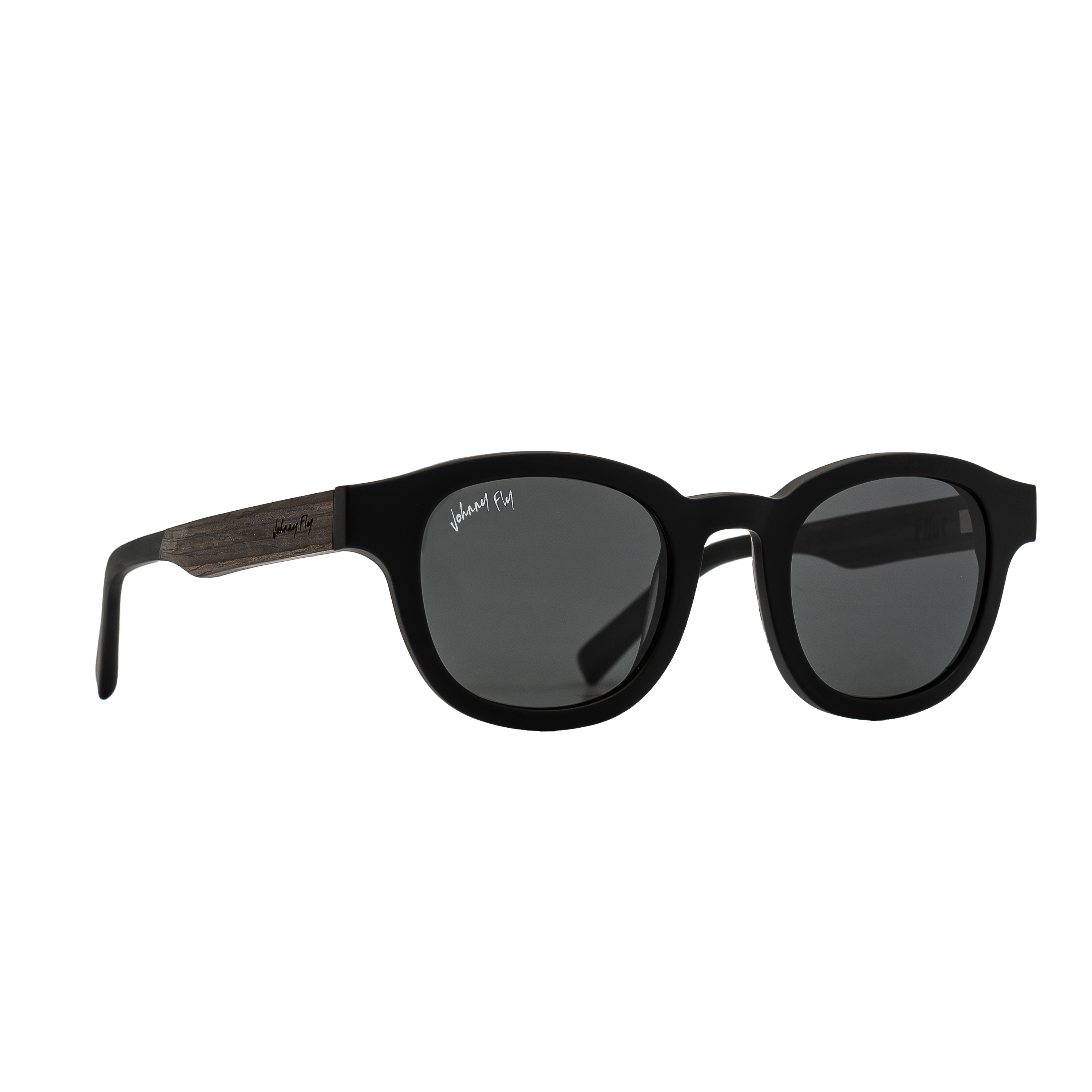 PILOT  - Matte Black - Sunglasses - Johnny Fly Eyewear | #color_matte-black