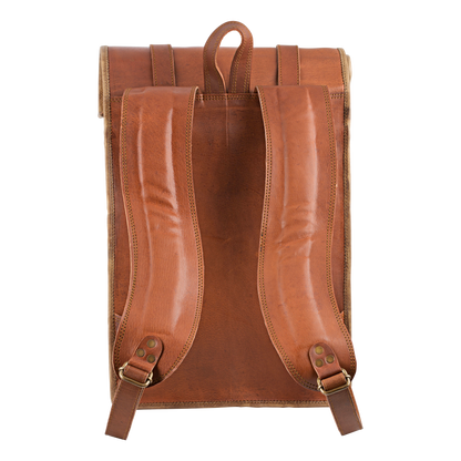 Rolltop Backpack - Johnny Fly - Leather Bags