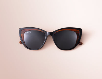 RUNWAY  - Black Leaf - Sunglasses - Johnny Fly Eyewear | 