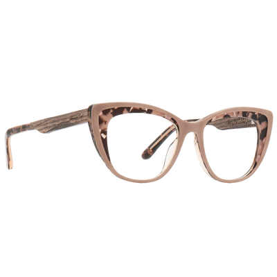 RUNWAY FRAME - Mauve Tortoise - Eyeglasses Frame - Johnny Fly Eyewear | #color_mauve-tortoise