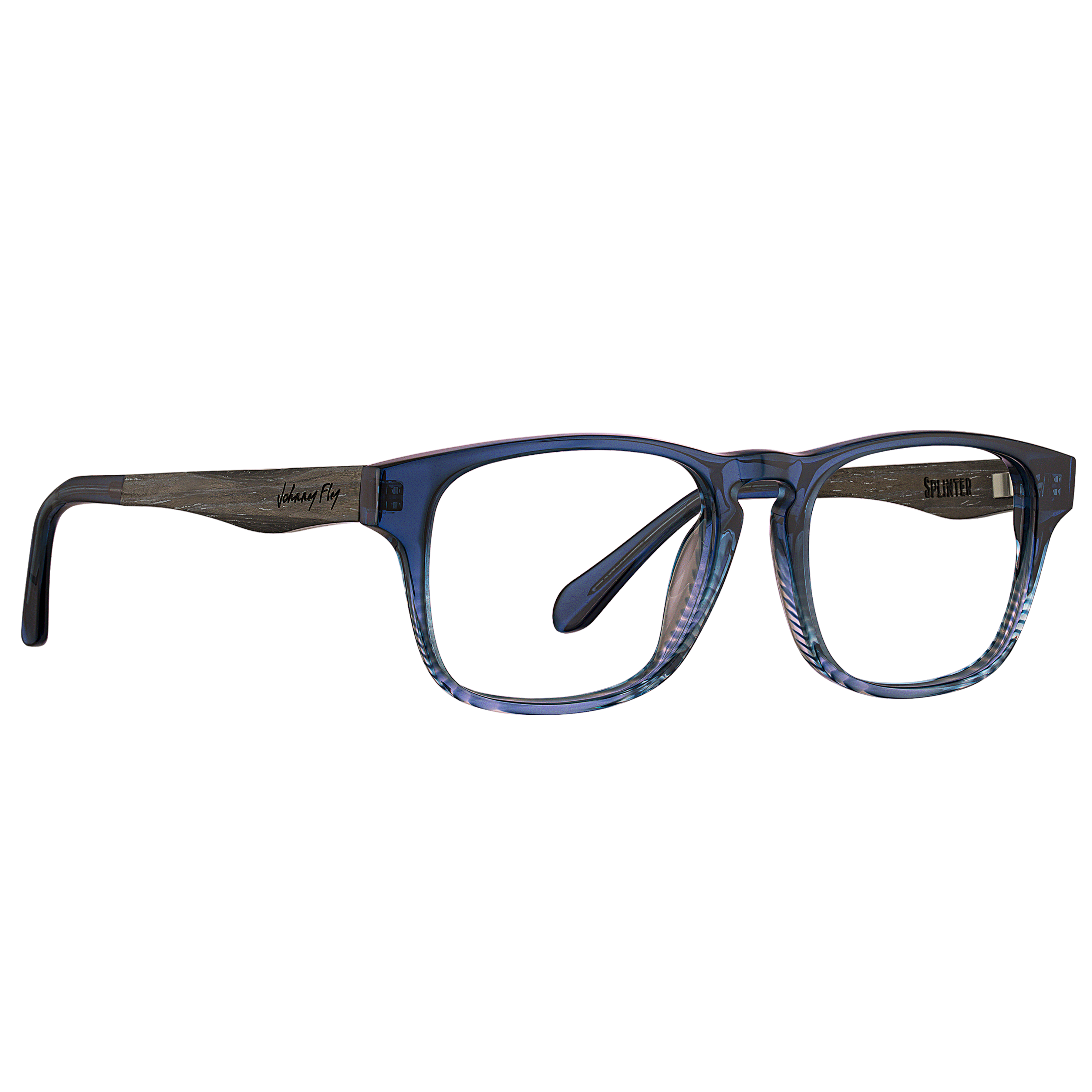SPLINTER - Blue Prism - eyeglasses / Sunglasses - Johnny Fly Eyewear #color_blue-prism