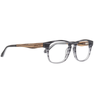 SPLINTER BLUGUARD - Marble Grey - Blue Light Glasses - Johnny Fly Eyewear | #color_marble-grey