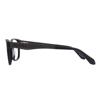 SPLINTER Frame - Matte Black - Eyeglasses Frame - Johnny Fly Eyewear | #color_matte-black