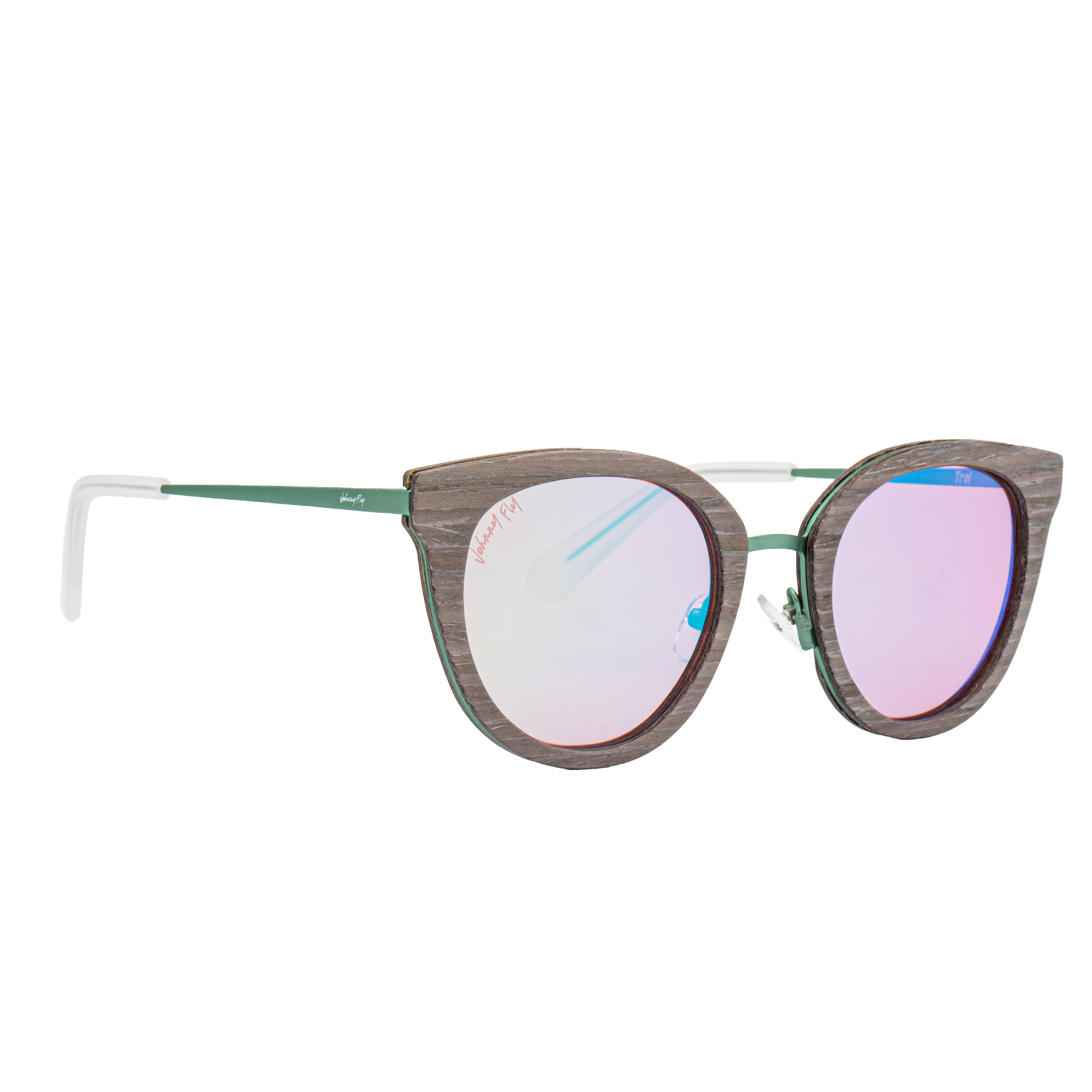 TROI - Teal - Sunglasses - Johnny Fly Eyewear #color_teal