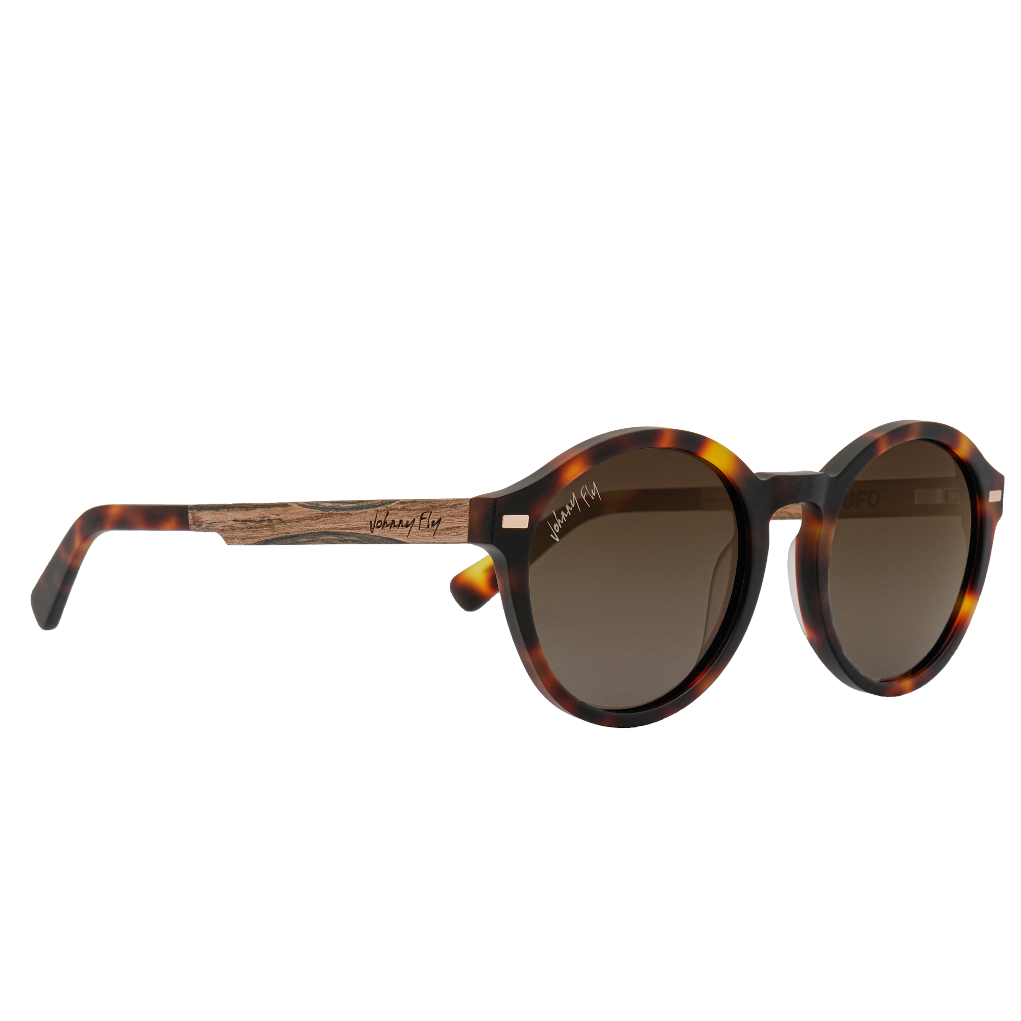 UFO - Classic Tortoise - Sunglasses - Johnny Fly Eyewear | 
