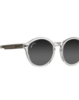 Johnny Fly UFO Tinted Crystal / Smoke Polarized Sunglasses | 