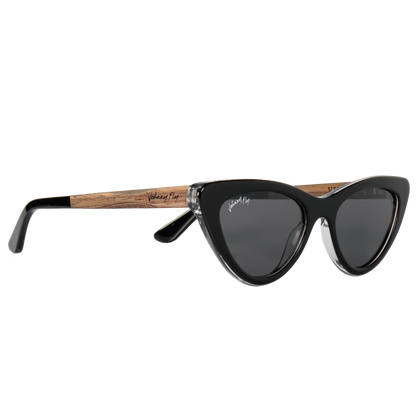 VISTA - Black Crystal - Sunglasses - Johnny Fly Eyewear | 