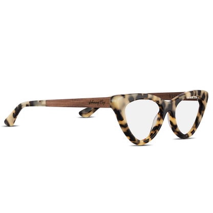 VISTA BLUGUARD - White Tortoise - Blue Light Glasses - Johnny Fly Eyewear 