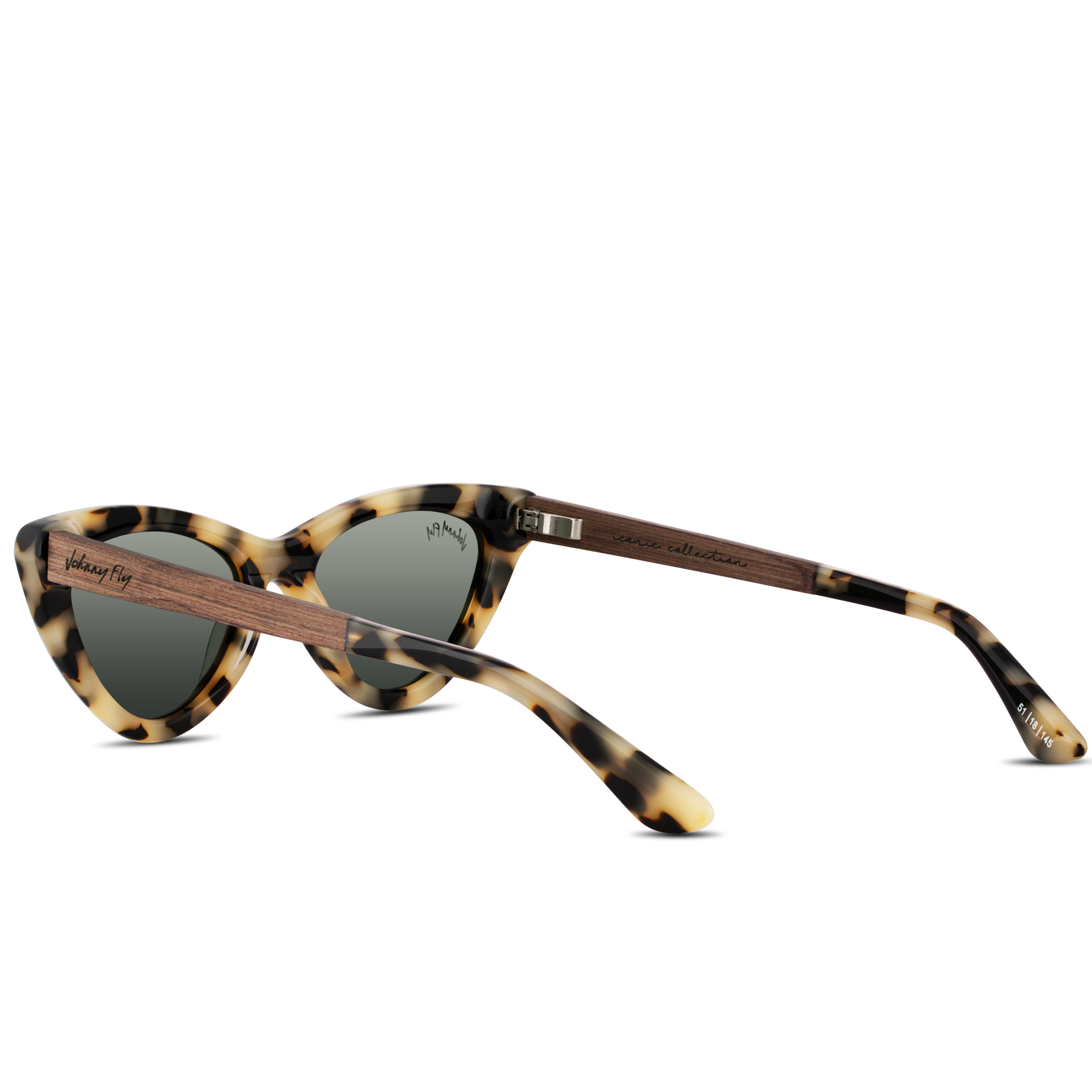 VISTA - White Tortoise - Sunglasses - Johnny Fly Eyewear | 