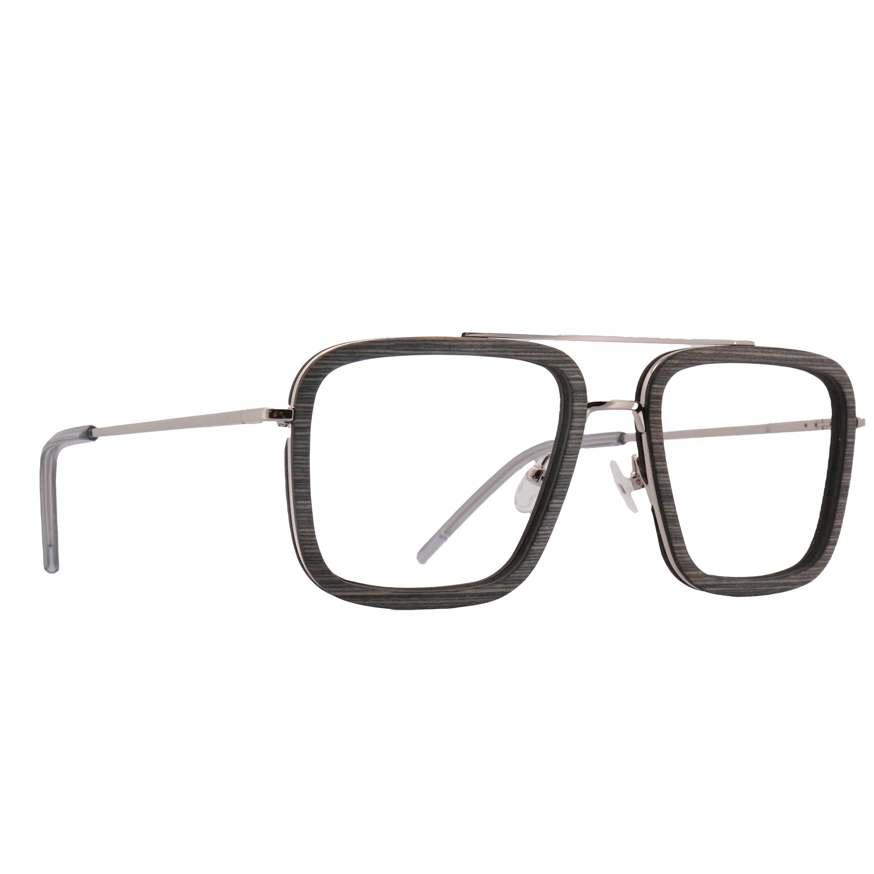 LAFORGE FRAME - Polished Nickel - Eyeglasses Frame - Johnny Fly Eyewear | #color_polished-nickel
