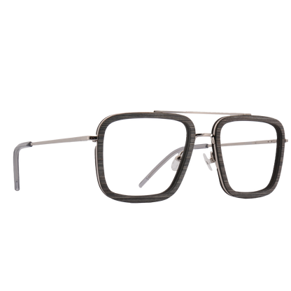 LAFORGE FRAME - Polished Nickel - Eyeglasses Frame - Johnny Fly Eyewear | 