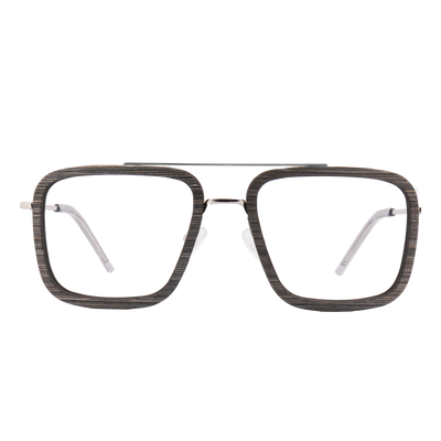 LAFORGE FRAME - Polished Nickel - Eyeglasses Frame - Johnny Fly Eyewear | #color_polished-nickel