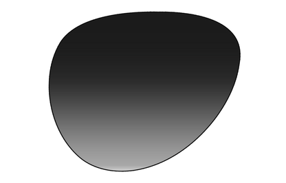 Single Vision NON-Polarized Sunglass Lens - LensAdvizor - Smoke Gradient - LensAdvizor