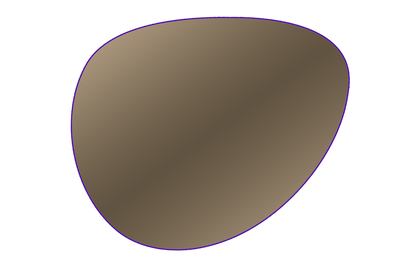 Single Vision Polarized Mirrored Sunglasses Lens - LensAdvizor - Bronze Mirror - LensAdvizor