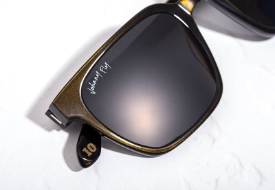 Longitude Polarized Sunglasses by Johnny Fly - Anniversary Pearl || Smoke Polarized #color_anniversary-pearl